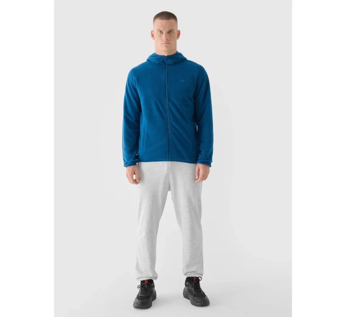 Pánsky regular fleece s kapucňou 4F 4FWMM00TFLEM317-46S pánske