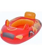 NAFUKOVACÍ ČLN AUTO NA PLÁVANIE 86X60,5CM 37621 ORANŽOVÝ