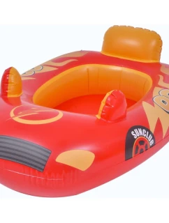 NAFUKOVACÍ ČLN AUTO NA PLÁVANIE 86X60,5CM 37621 ORANŽOVÝ