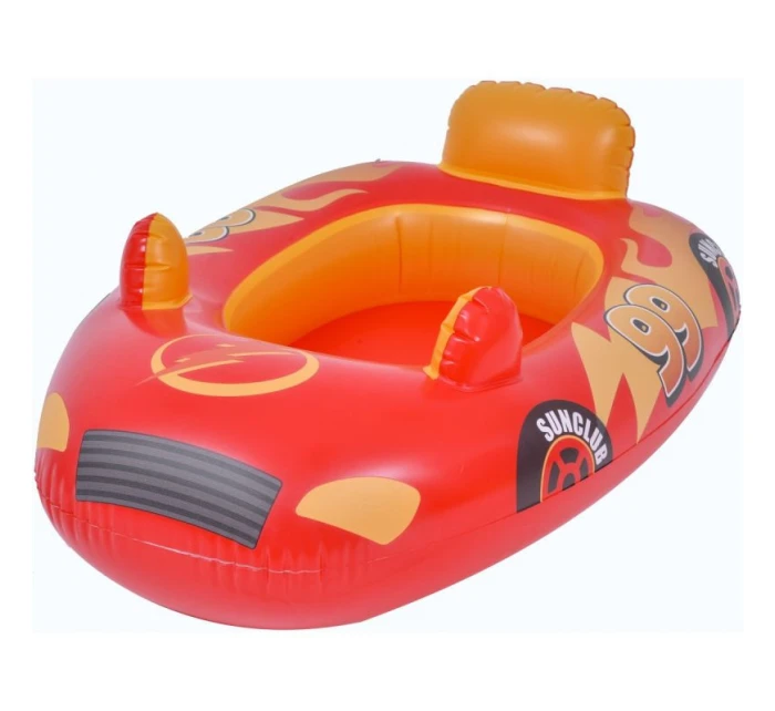 NAFUKOVACÍ ČLN AUTO NA PLÁVANIE 86X60,5CM 37621 ORANŽOVÝ