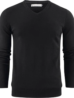 VNeck Pánský svetr s výstřihem do V black model 22460887 - James Harvest