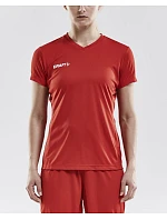 Squad Go Jersey Solid W Dámské sportovní tričko s výstřihem do V model 22469047 - Craft Teamwear Squad Go Jersey Solid W Dámské sportovní tričko s výstřihem do V model 22469047 - Craft Teamwear