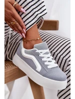 Dámské Tenisky Na Platformě Modré model 21694955 - Boto Dámské Tenisky Na Platformě Modré model 21694955 - Boto