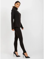 Dámská halenka LK BZ model 18265549 černá - FPrice Dámská halenka LK BZ model 18265549 černá - FPrice