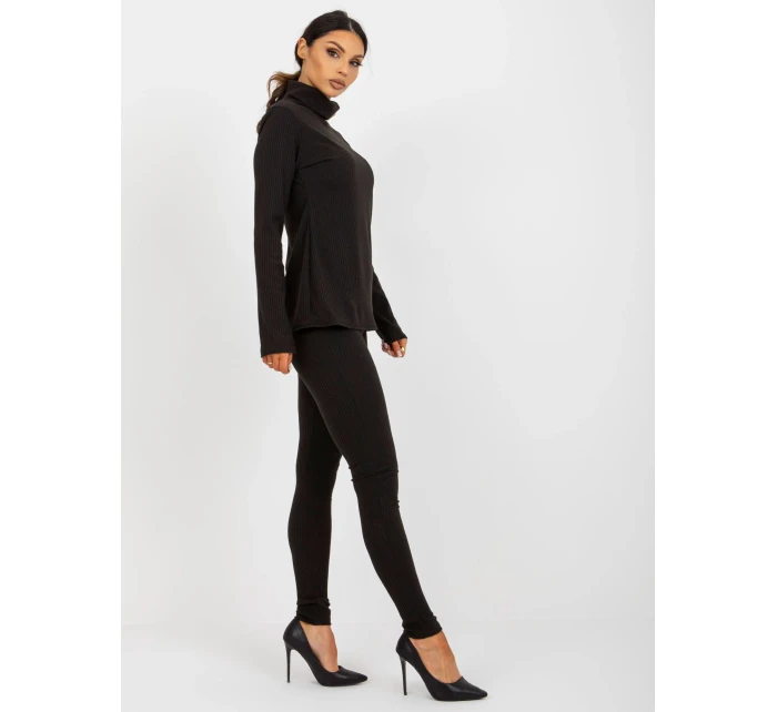 Dámská halenka LK BZ model 18265549 černá - FPrice Dámská halenka LK BZ model 18265549 černá - FPrice