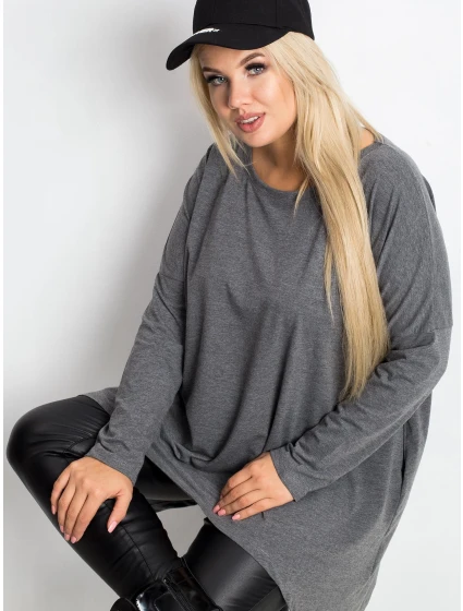 Blúzka RV BZ 5031.06X tmavosivá