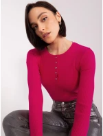 Bluzka RV BZ model 19040921 fuksjowy - FPrice Bluzka RV BZ model 19040921 fuksjowy - FPrice