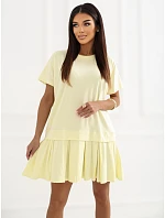 RV SK šaty A1229.10P svetložltá