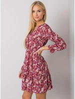 Šaty TW SK BI model 16216040 bordó - FPrice Šaty TW SK BI model 16216040 bordó - FPrice