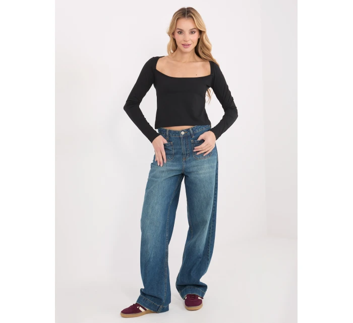 Bluzka WT BZ model 21875396 czarny - FPrice Bluzka WT BZ model 21875396 czarny - FPrice