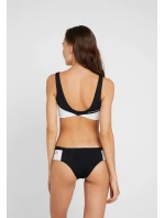 Vrchný diel plaviek KW0KW00839-BEH black and white - Calvin Klein Vrchný diel plaviek KW0KW00839-BEH black and white - Calvin Klein