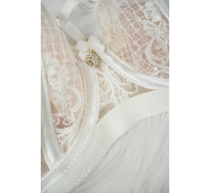 Dámská podprsenka LIGHT CREME BALCONETTE model 18707755 - MEDIOLANO Dámská podprsenka LIGHT CREME BALCONETTE model 18707755 - MEDIOLANO