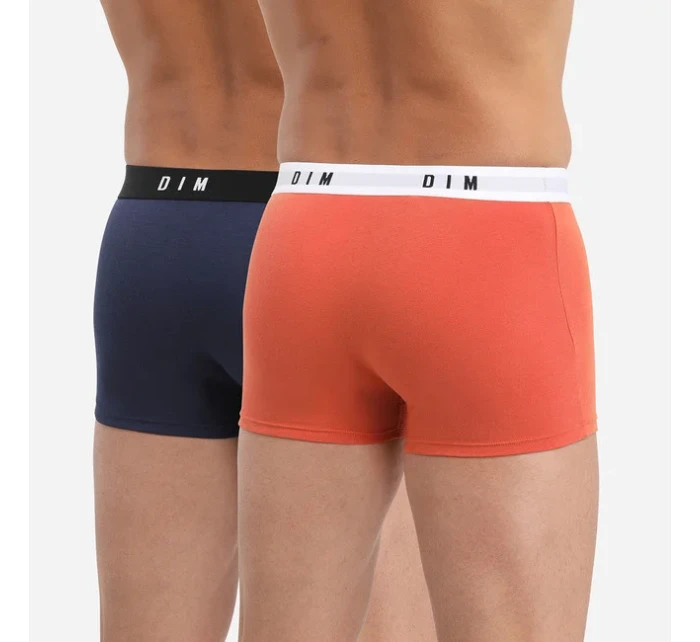Pánske boxerky 2 ks DIM BOXER ORIGINAL 2x - DIM - oranžová