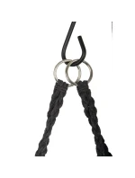 Závesná sedačka DRAGON HAMMOCK 80x60 cm tmavosivá