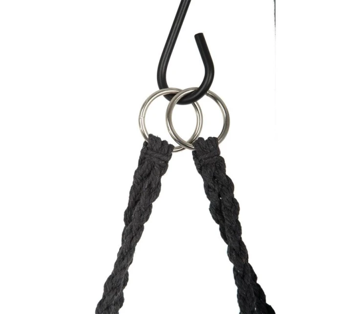 Závesná sedačka DRAGON HAMMOCK 80x60 cm tmavosivá