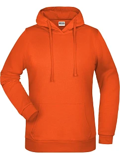 JN 795 Dámská mikina s kapucí model 22430467 orange - Daiber