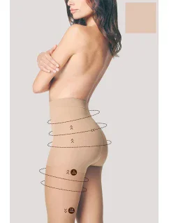 Fiore Comfort 20 den farba:nude