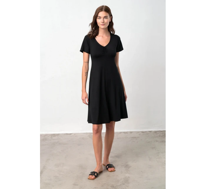 Vamp - Pohodlné dámske šaty - Syrah 18483 - Vamp Vamp - Pohodlné dámske šaty - Syrah 18483 - Vamp