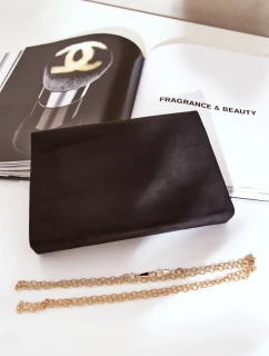 Kabelka S Ozdobným Eko Semišová Černá model 21682025 - Boto