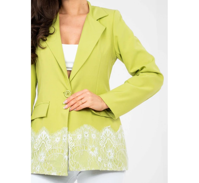 Marynarka IT MA model 22011347 limonkowy - FPrice