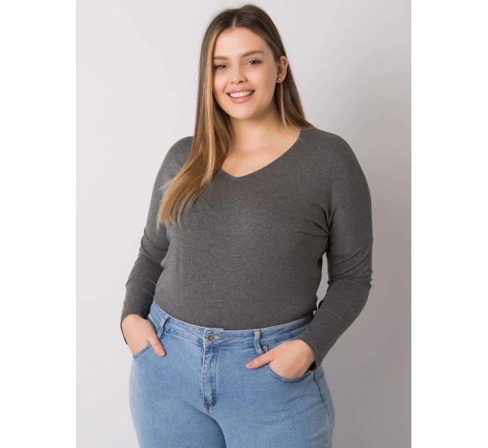 Blúzka RV BZ 7302.23 tmavo šedá Blúzka RV BZ 7302.23 tmavo šedá