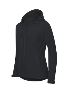 Dámska softshellová bunda Trail ebony gray