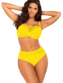 Dámské dvoudílné plavky Fashion 32 model 18442863 žluté - Self
