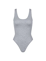 SLOGGI ZERO FEEL BLISS - bezšvové čipkované body s dvojitým výstrihom Sloggi