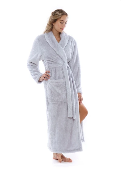 Dámsky župan LIlly extra 2120 light grey - Vestis Dámsky župan LIlly extra 2120 light grey - Vestis