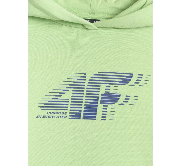 Chlapecká mikina s kapucí model 21736530 - 4F