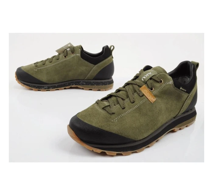 Aku Pánske odolné turistické topánky Bellamont Gore-tex Light Green