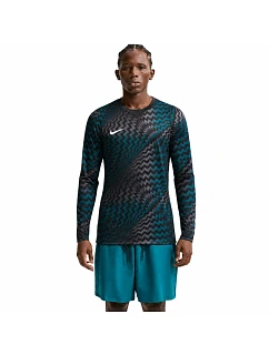 Koszulka bramkarska męska Nike Dri-FIT Gardien VI czarno-szaro-niebieska HV8306 010 pánské