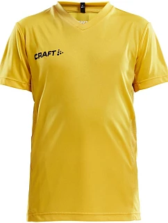 Squad Go Jersey Solid Jr Dětské sportovní tričko s výstřihem do V yellow model 22468848 - Craft Teamwear