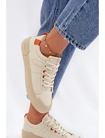 Dámské tenisky Big Star NN274445 Memory Foam System Béžové