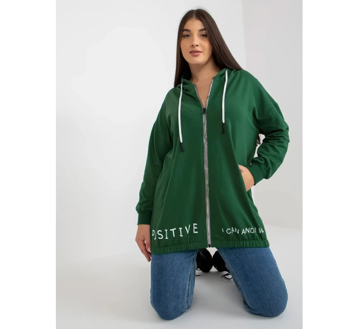 Mikina RV BL 8302.78 tmavo zelená Mikina RV BL 8302.78 tmavo zelená