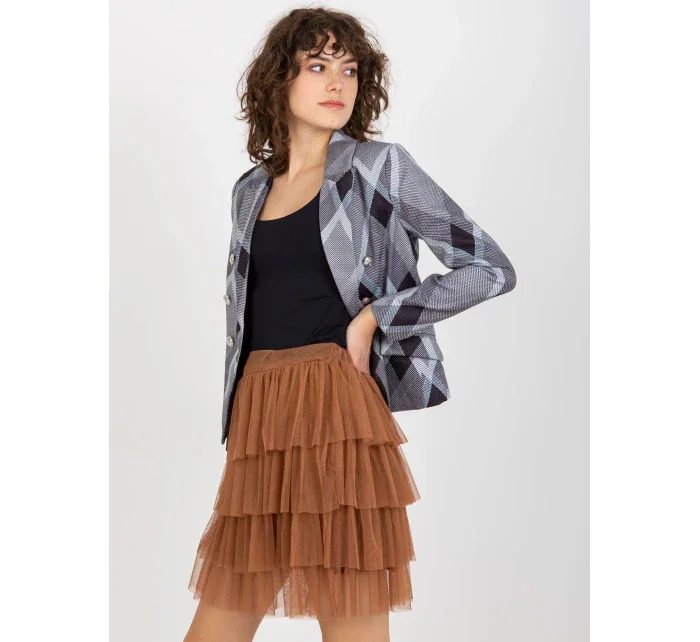 Sukně TW SD BI model 17892557 světle hnědá - FPrice Sukně TW SD BI model 17892557 světle hnědá - FPrice