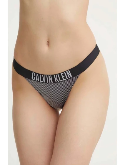 Dámske plavkové nohavičky KW0KW02611 BEH black - Calvin Klein Dámske plavkové nohavičky KW0KW02611 BEH black - Calvin Klein