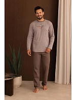 Pyžamo Regina 6007 s dlhými rukávmi, veľkosti M–3XL, Z26 Pyžamo Regina 6007 s dlhými rukávmi, veľkosti M–3XL, Z26