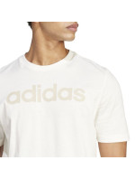 Adidas Essentials Single Jersey Lineárne vyšívané logo Tee M IS1345 Muži