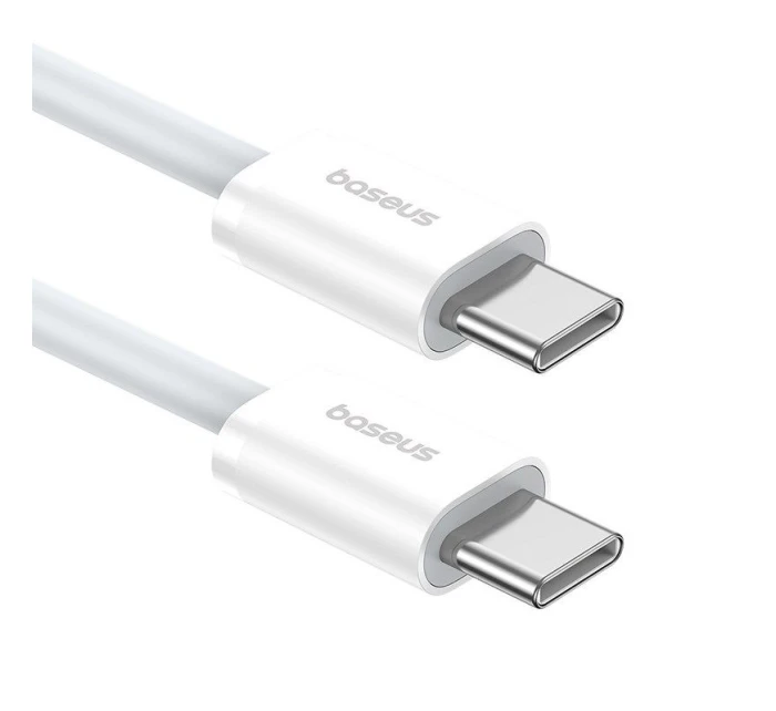 Kábel Baseus Superior typu C-Type C 30W 2m (biely)