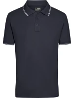 JN Pánské piqué polo 02.0 navy/white model 22494729 - Daiber JN Pánské piqué polo 02.0 navy/white model 22494729 - Daiber