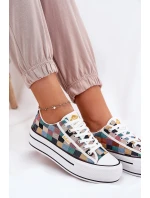 Vzorované Dámské Tenisky Na Platformě model 21693962 Multikolor - Lee Cooper