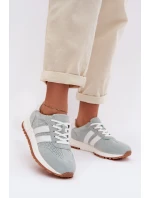 Dámské tenisky z přírodního semiše mátové model 22007477 - EVENTO