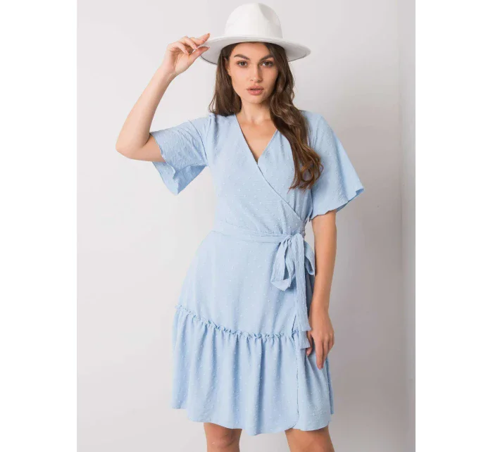 Šaty LK SK model 20822427 modrá - FPrice Šaty LK SK model 20822427 modrá - FPrice
