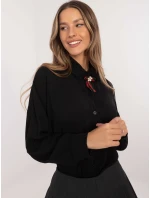 Koszula MI KS model 21798086 czarny - FPrice Koszula MI KS model 21798086 czarny - FPrice