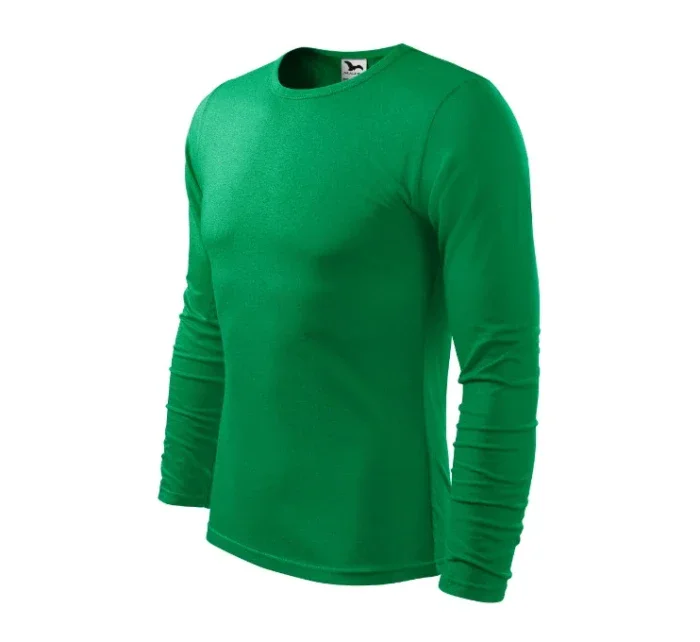 Fit-T LS pánske tričko stredne zelené