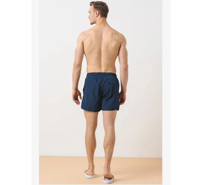 Pánské plavky tm. modré model 20256280 - Emporio Armani Pánské plavky tm. modré model 20256280 - Emporio Armani