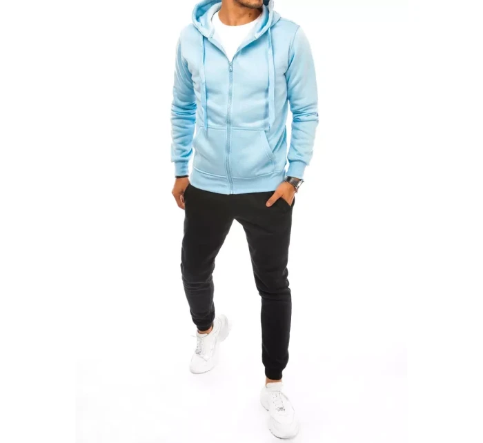 FashionStreet pánska modro-čierna tepláková súprava AX0635