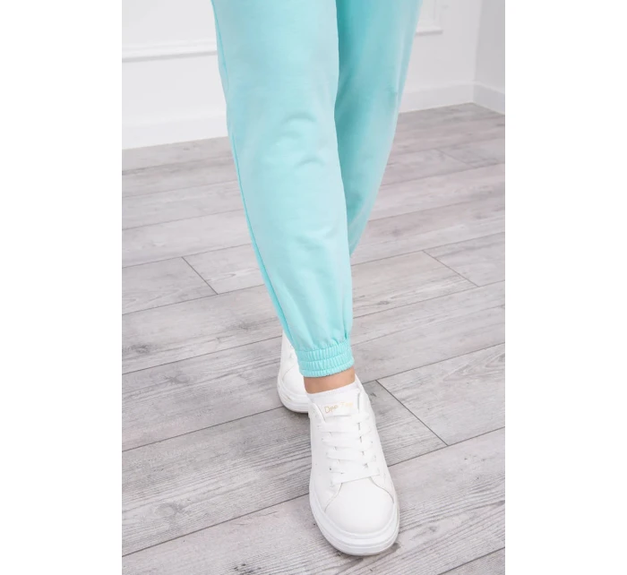 Souprava s halenkou v barvě mint Souprava s halenkou v barvě mint