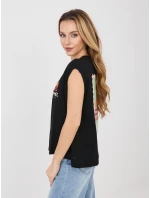 T shirt D12022M02769B czarny